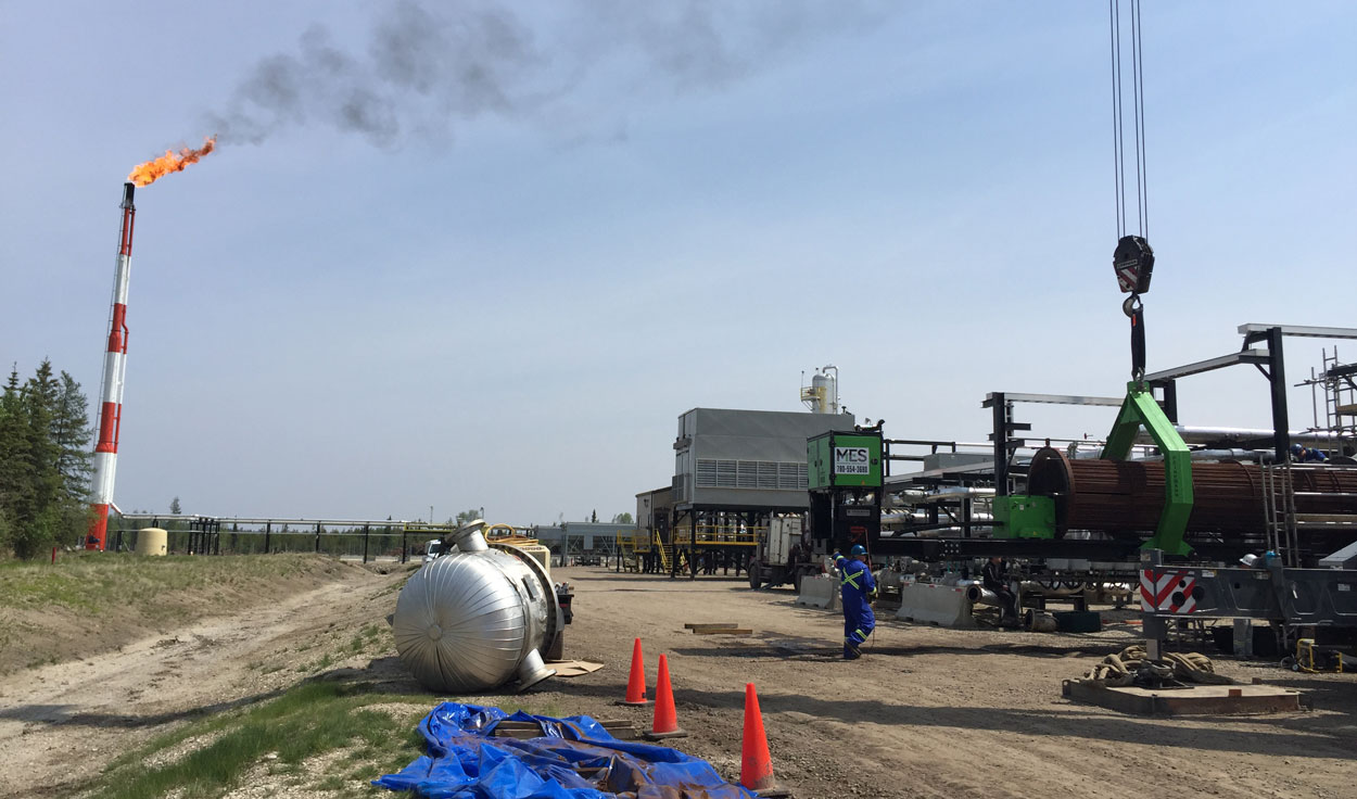 boilermaker services in alberta with MES Mechanical